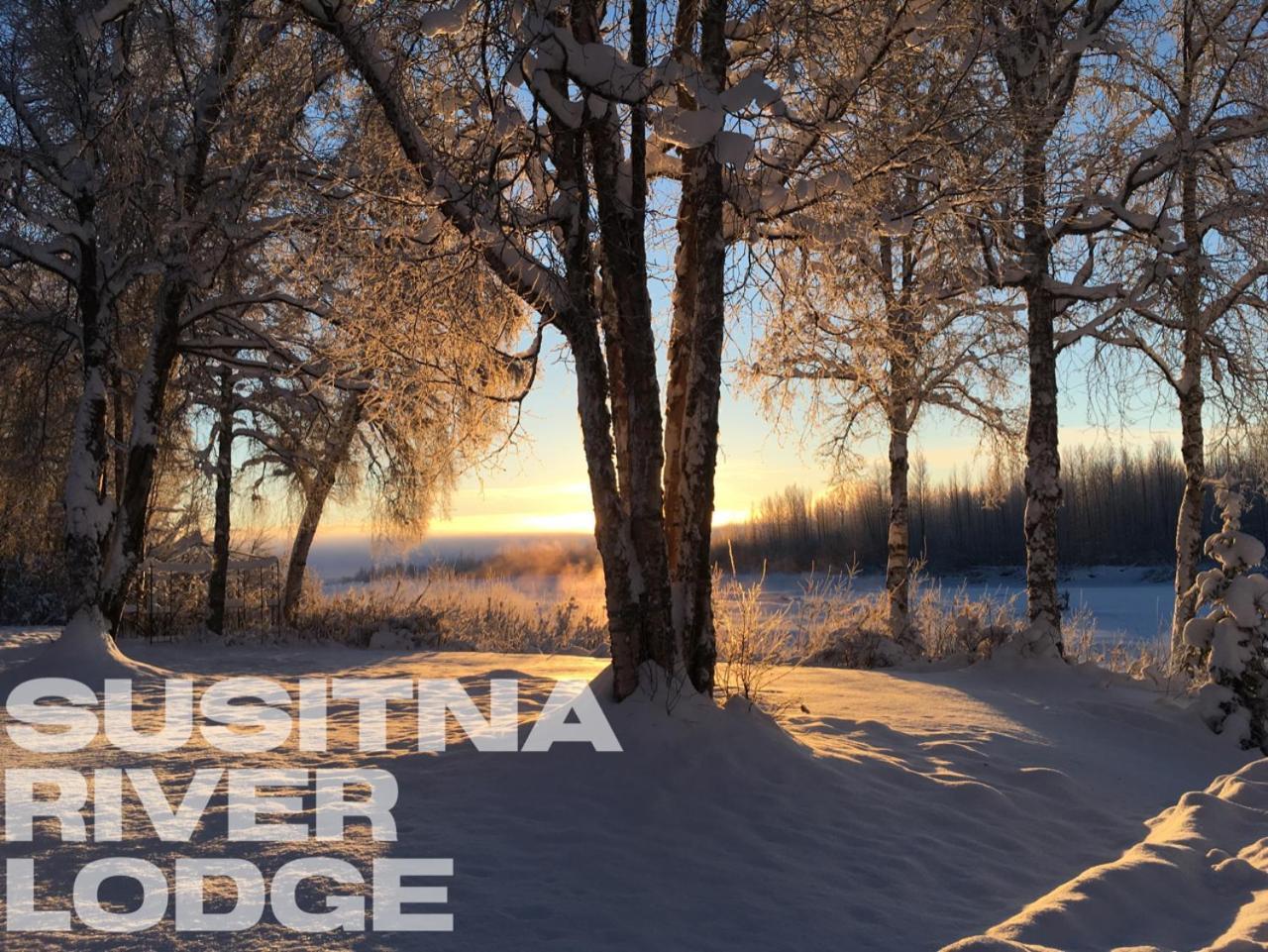 Susitna River Lodging, Backwoods Cabins Talkeetna Ngoại thất bức ảnh