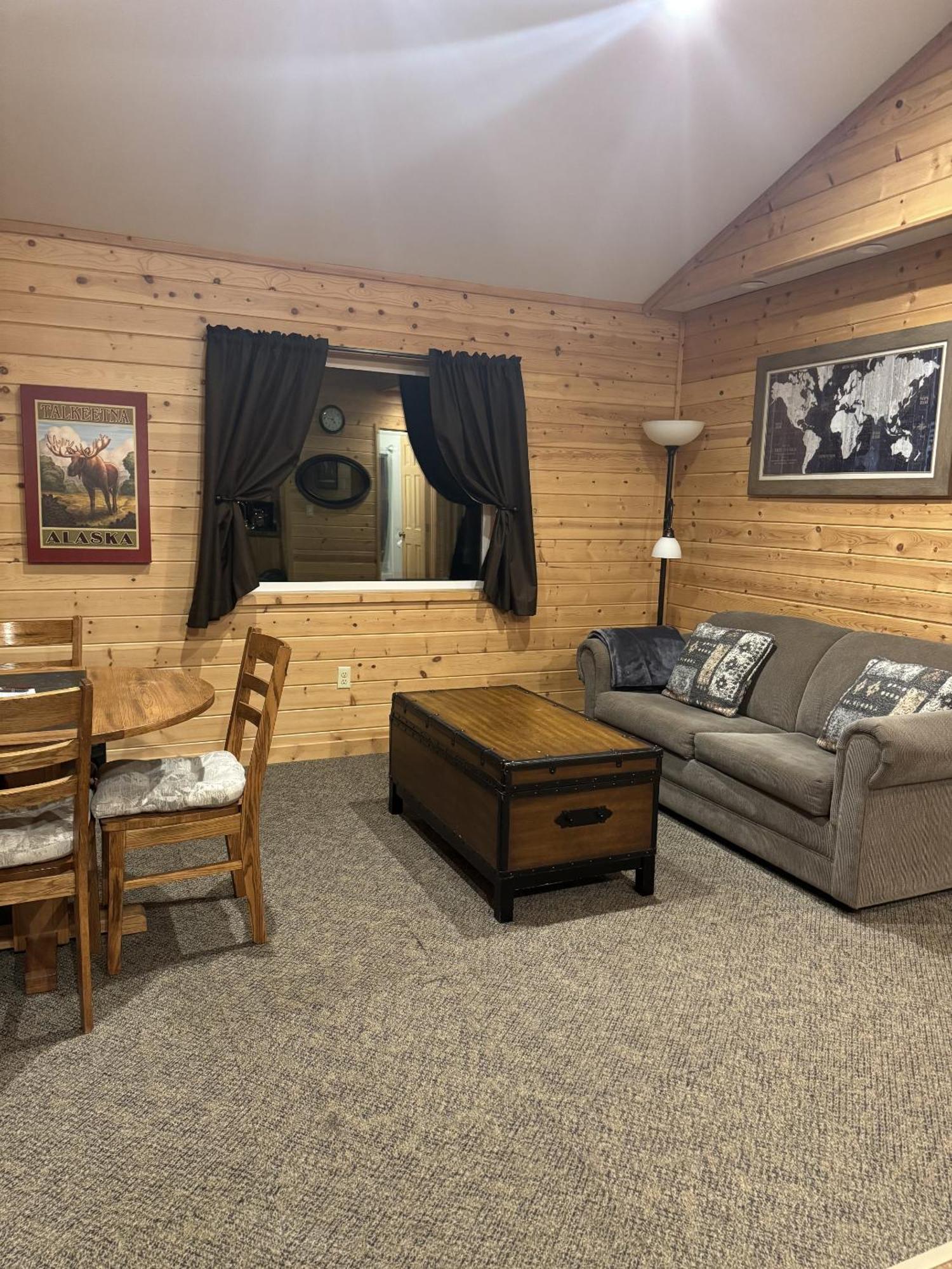 Susitna River Lodging, Backwoods Cabins Talkeetna Ngoại thất bức ảnh