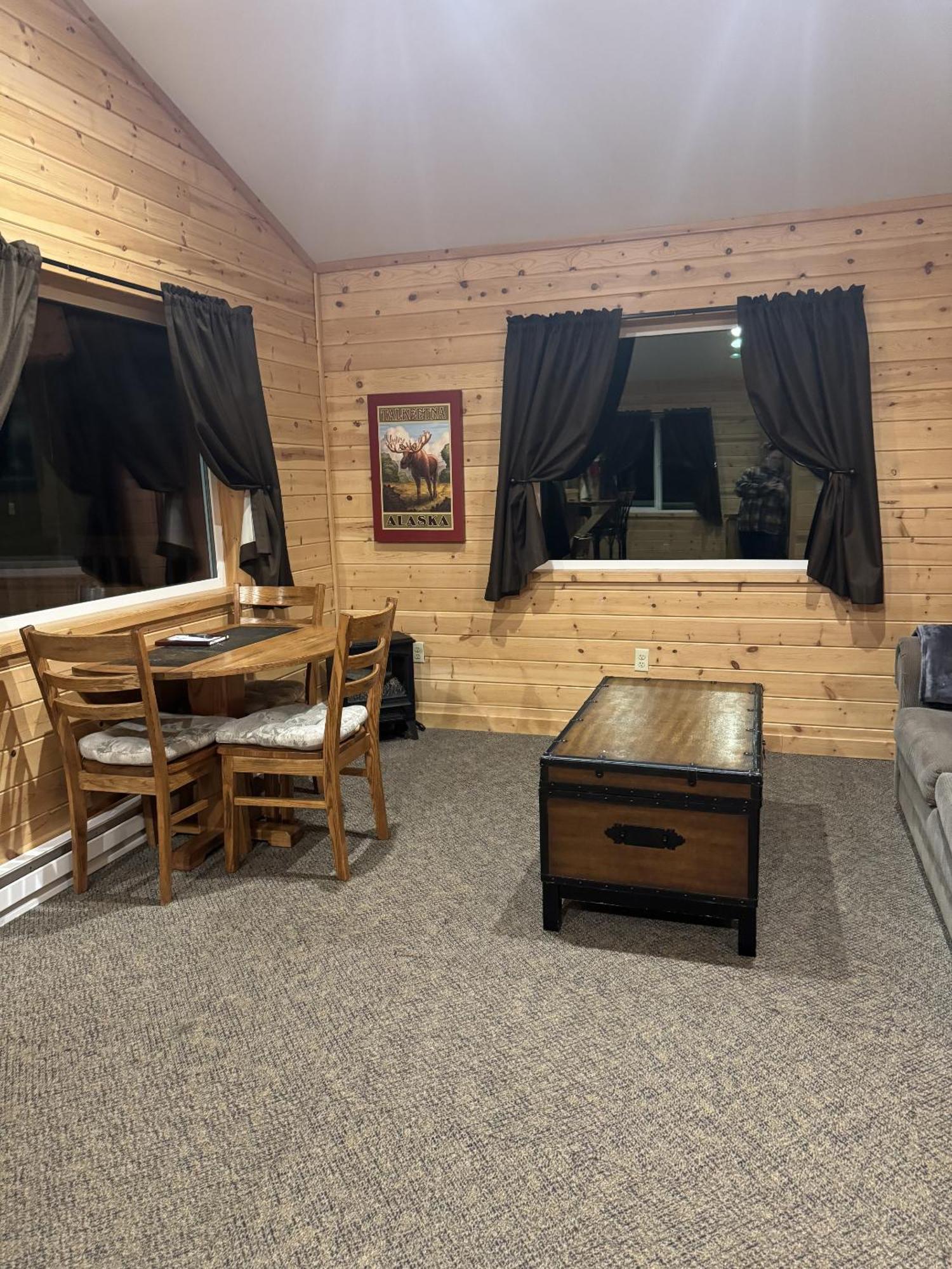 Susitna River Lodging, Backwoods Cabins Talkeetna Ngoại thất bức ảnh